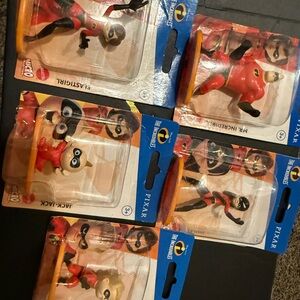 The Incredibles Action Figure Set - Red and Black